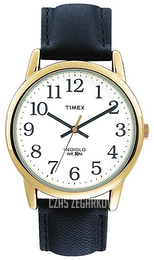Timex Easy Reader Biały/Skóra Ø35 mm T20491D7