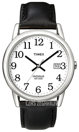 Timex Easy Reader Biały/Skóra Ø33 mm T2H281D7