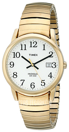 Timex Easy Reader Biały/Stal w odcieniu złota Ø30 mm T2H301