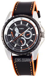 Timex Czarny/Skóra Ø43 mm T2M428