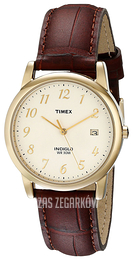 Timex Easy Reader Beżowy/Skóra Ø35 mm T2M441