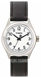 Timex Biały/Skóra Ø29 mm T2M444