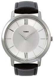 Timex Srebrny/Skóra Ø40 mm T2M528