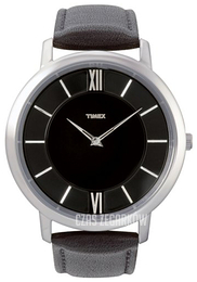 Timex Czarny/Skóra Ø41 mm T2M529PF