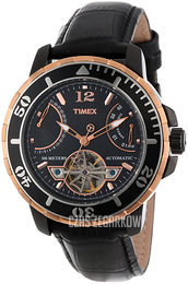 Timex Czarny/Skóra Ø44 mm T2M931