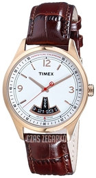 Timex Classic Biały/Skóra Ø40 mm T2N221