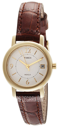 Timex Biały/Skóra Ø25 mm T2N3349J