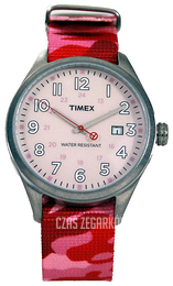 Timex Beżowy/Stal Ø38 mm T2N350CP