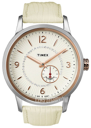 Timex Szampański/Skóra Ø42 mm T2N352