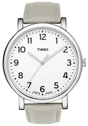Timex Biały/Skóra Ø42 mm T2N480
