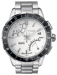 Timex Biały/Stal Ø42 mm T2N499