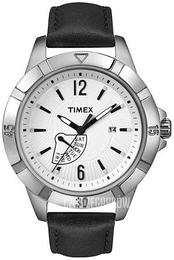 Timex Biały/Skóra Ø37 mm T2N510