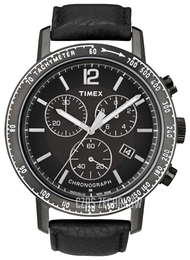 Timex Czarny/Skóra Ø45 mm T2N566