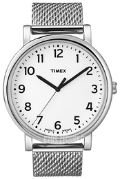 Timex Easy Reader Biały/Stal Ø44 mm T2N601