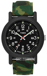 Timex Czarny/Tkanina Ø40 mm T2N675