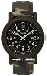 Timex Czarny/Skóra Ø39 mm T2N676