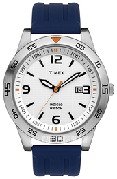 Timex Classic Elevated Biały/Żywica z tworzywa sztucznego Ø43 mm T2N696