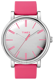Timex Premium Collection Srebrny/Guma Ø39 mm T2N789