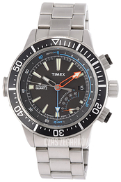 Timex Intelligent Czarny/Stal Ø46 mm T2N809