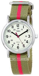 Timex Weekender Kremowy/Stal Ø31 mm T2N917