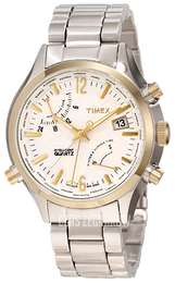 Timex Biały/Stal Ø44 mm T2N945DH