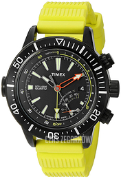Timex Intelligent Czarny/Żywica z tworzywa sztucznego Ø46 mm T2N958D7