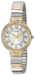 Timex Classic Elevated Srebrny/Stal w odcieniu złota Ø27 mm T2N9799J