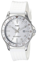 Timex Ameritus Srebrny/Guma Ø41 mm T2P030KW