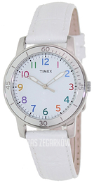 Timex Biały/Skóra Ø33 mm T2P049
