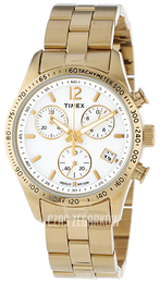 Timex Biały/Pozlacana Ø36 mm T2P058KW