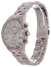 Timex Biały/Stal Ø36 mm T2P059D7