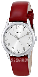 Timex Srebrny/Skóra Ø31 mm T2P0859J