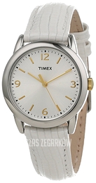 Timex Srebrny/Skóra Ø31 mm T2P120