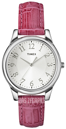 Timex Srebrny/Skóra Ø35 mm T2P125