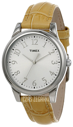 Timex Srebrny/Skóra Ø35 mm T2P1282M