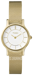 Timex Easy Reader Biały/Stal w odcieniu złota Ø26 mm T2P168D7
