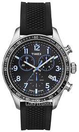 Timex Czarny/Guma Ø42 mm T2P184PF