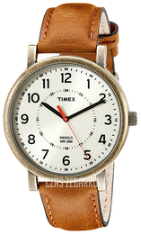 Timex Premium Collection Kremowy/Skóra Ø42 mm T2P220AB