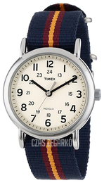 Timex Biały/Tkanina Ø38 mm T2P2349J