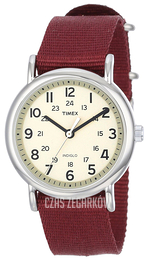 Timex Biały/Tkanina Ø38 mm T2P2359J