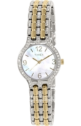 Timex Biały/Stal w odcieniu złota Ø27 mm T2P259