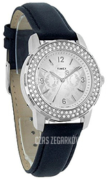 Timex Srebrny/Skóra Ø36 mm T2P401