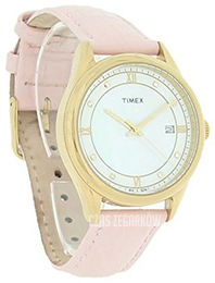 Timex Classic Biały/Skóra Ø36 mm T2P403