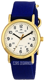 Timex Weekender Kremowy/Stal w odcieniu złota Ø31 mm T2P475