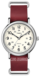 Timex Weekender Beżowy/Stal Ø40 mm T2P493