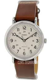 Timex Weekender Beżowy/Stal Ø40 mm T2P495