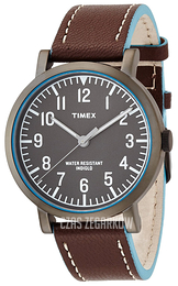 Timex Classic Szary/Skóra Ø42 mm T2P506