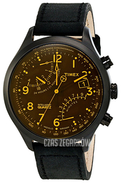 Timex Intelligent Brązowy/Skóra Ø43 mm T2P511DH