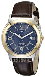 Timex Niebieski/Skóra Ø40 mm T2P5219J