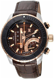 Timex Brązowy/Skóra Ø47 mm T3C453